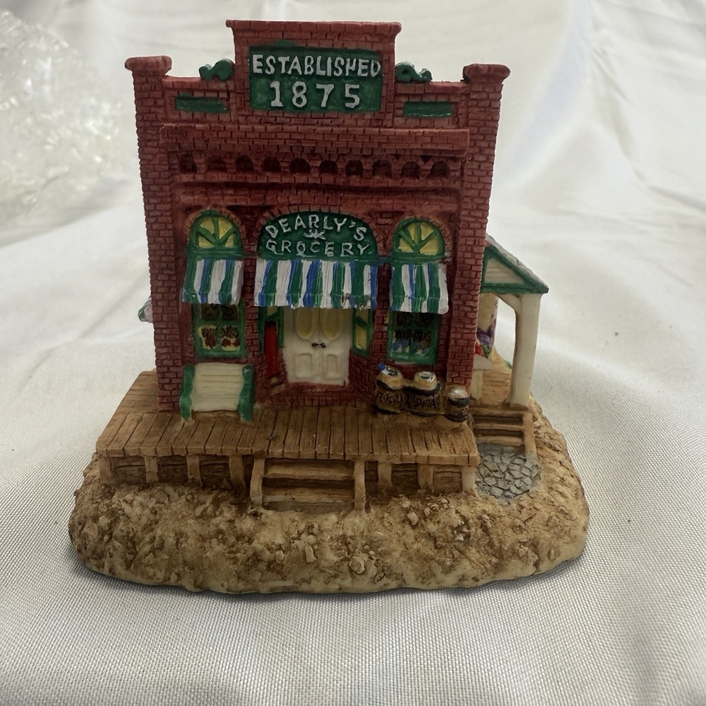 Liberty Falls Dearly's Grocery Store AH154 NEW Box Christmas‎ Village 1998